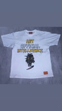 Load image into Gallery viewer, Blank Easel 3D Puff “Art Official Intelligence “ Tee (White)

