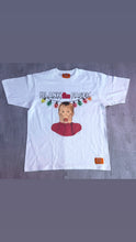 Load image into Gallery viewer, White Blank Easel “Christmas at Kevin’s” Tee
