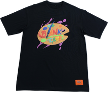 Load image into Gallery viewer, Blank Easel Puff Print Black T-Shirt
