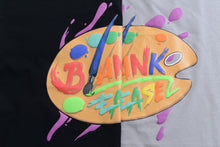 Load image into Gallery viewer, Blank Easel Puff Print Off Gray T-Shirt
