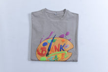 Load image into Gallery viewer, Blank Easel Puff Print Off Gray T-Shirt
